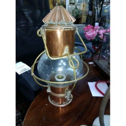 Lampe cuivre style marine