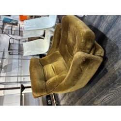 Fauteuil vintage velour...