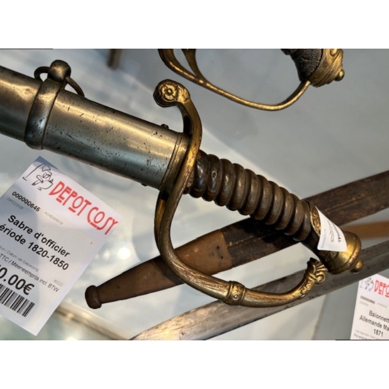 Sabre d'officier période 1820-1850