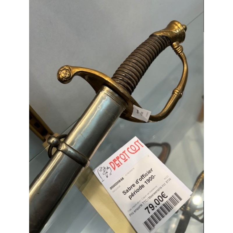 Sabre d'officier période 1900-