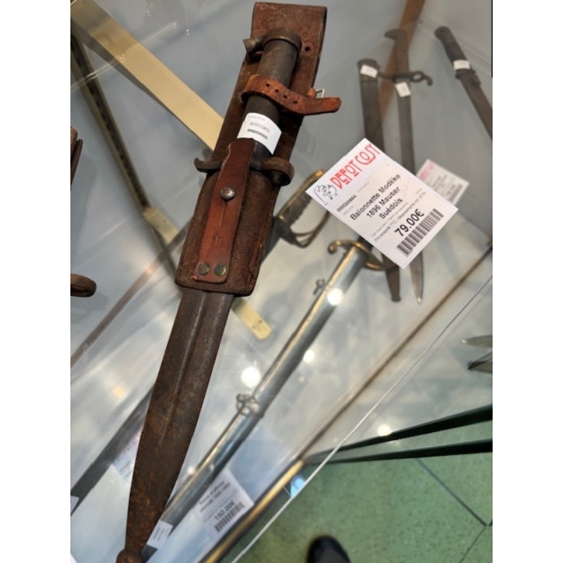 Baïonnette Modèke 1896 Mauser Suédois