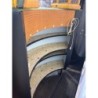 Bar vintage simili noir et chrome
